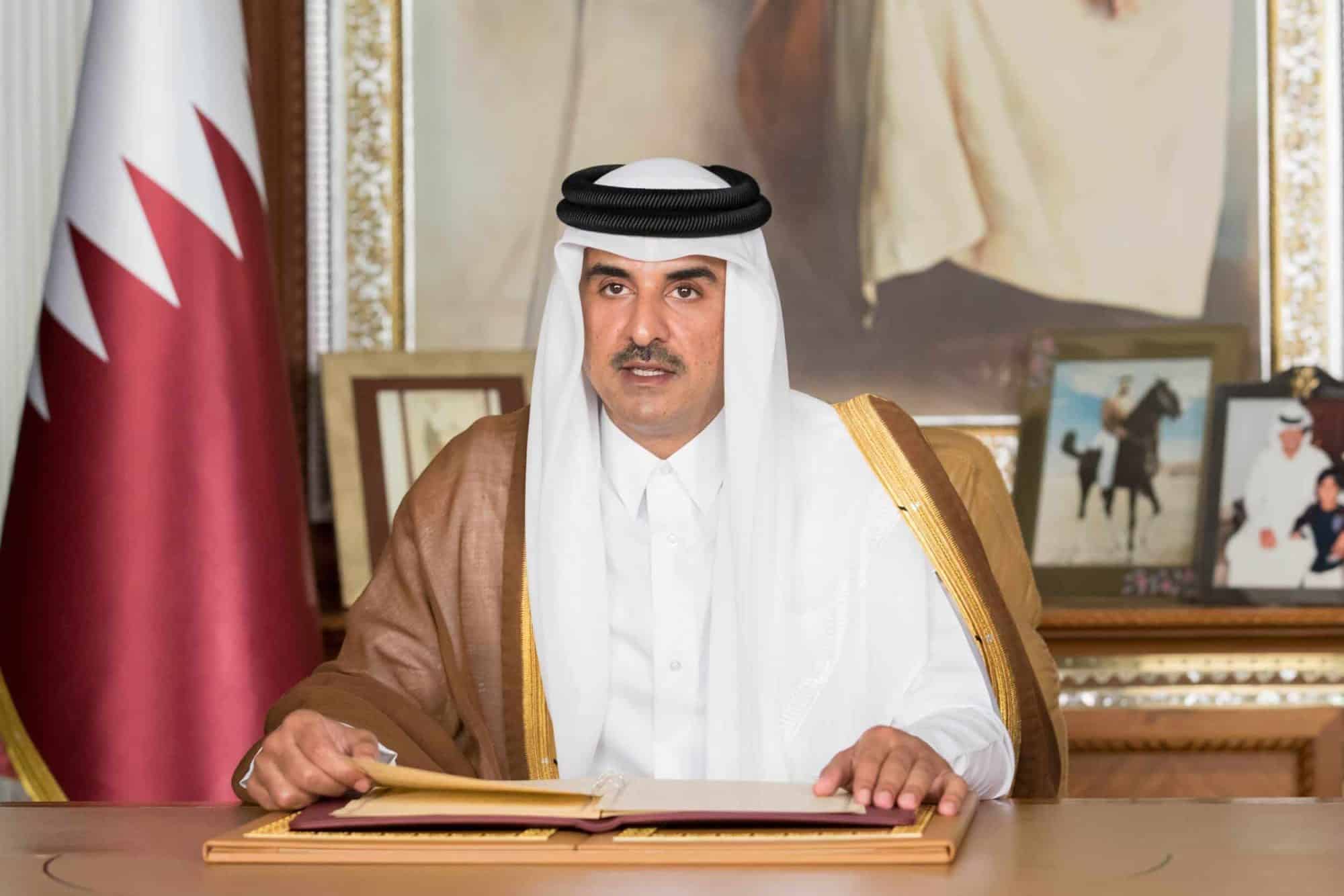 أمير قطر الشيخ تميم بن حمد.. الشخصية الإسلامية الأكثر تأثيرا في العالم لعام 2022 أمير قطر watanserb.com