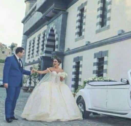 ديما قندلفت وزوجها