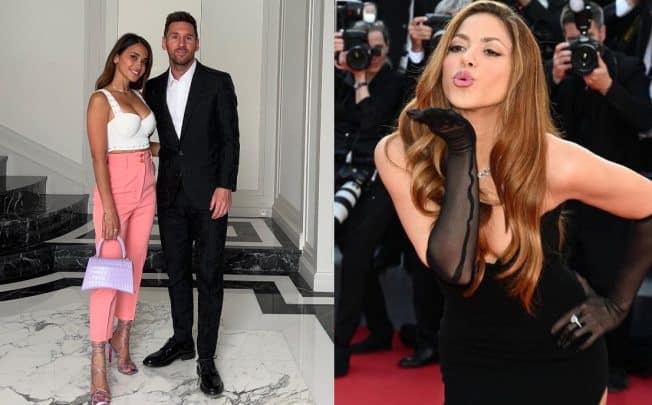 شاكيرا وزوجة ميسي watanserb.com