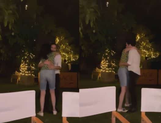 غادة عبدالرازق ترقص مع زوجها watanserb.com