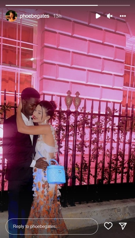 فيبي ابنة بيل غيتس وعشيقها الأسود