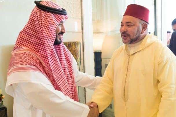ملك المغرب و محمد بن سلمان watanserb.com