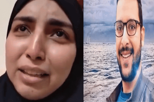 انهيار زوجة الصيدلي أحمد حاتم watanserb.com