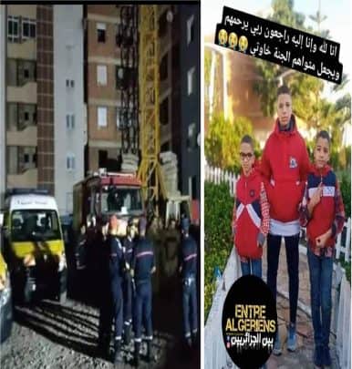 جزائري بعنابة قتل أولاده الثلاثة وذبح زوجته ثم قفز من الطابق الرابع جريمة عنابة watanserb.com