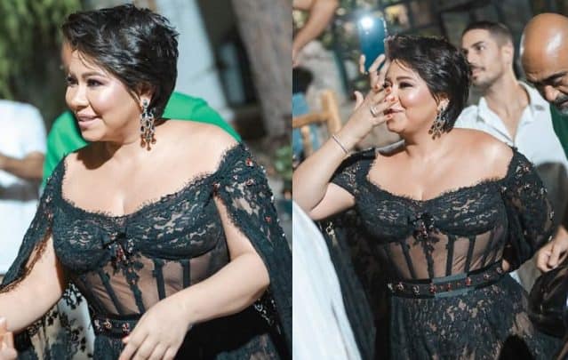 فستان شيرين عبدالوهاب في مهرجان قرطاج يثير الحيرة.. شفاف أم بطانة؟ (شاهد) watanserb.com