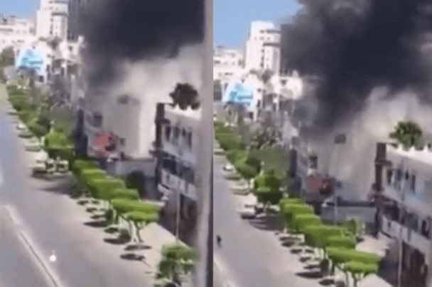 سقوط قذيفة على منزل وسط طرابلس watanserb.com