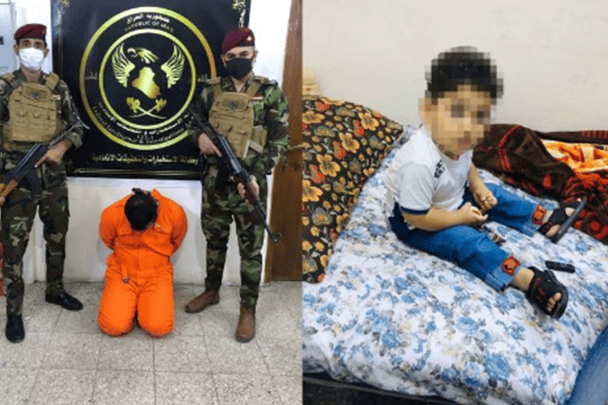 عراقي يعرض طفله للبيع watanserb.com