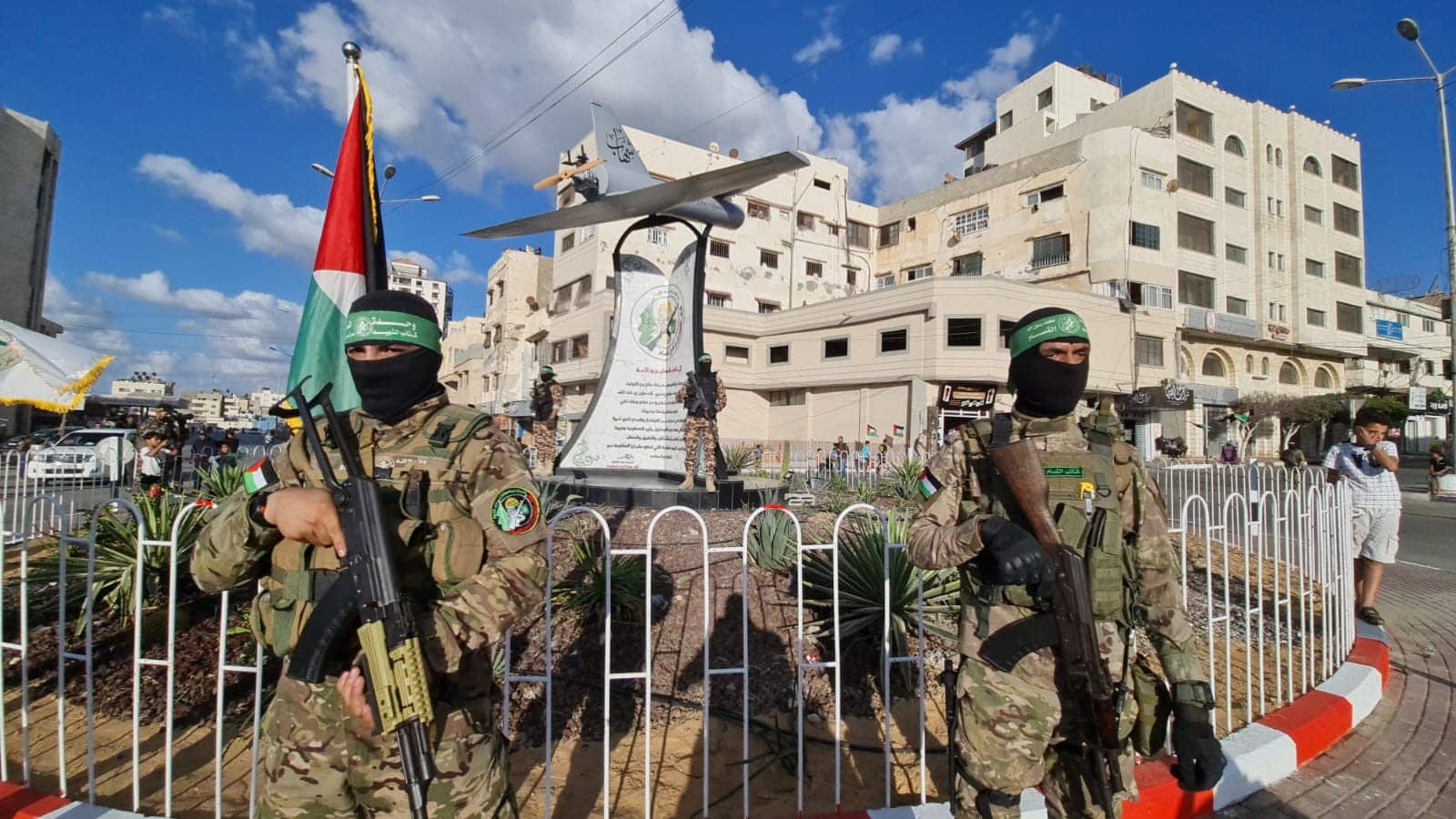 ميدان طائرة "شهاب" غرب غزة