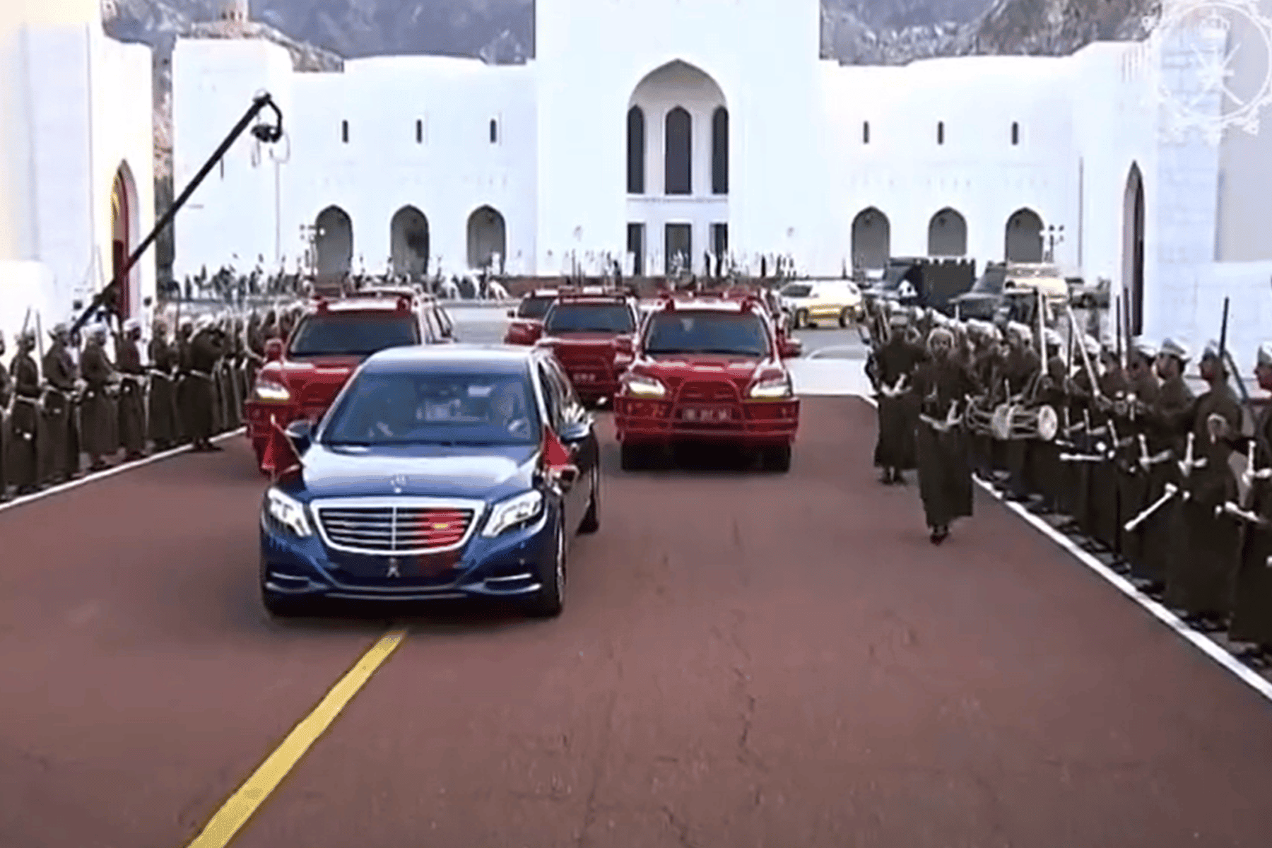 استقبال محمد بن زايد