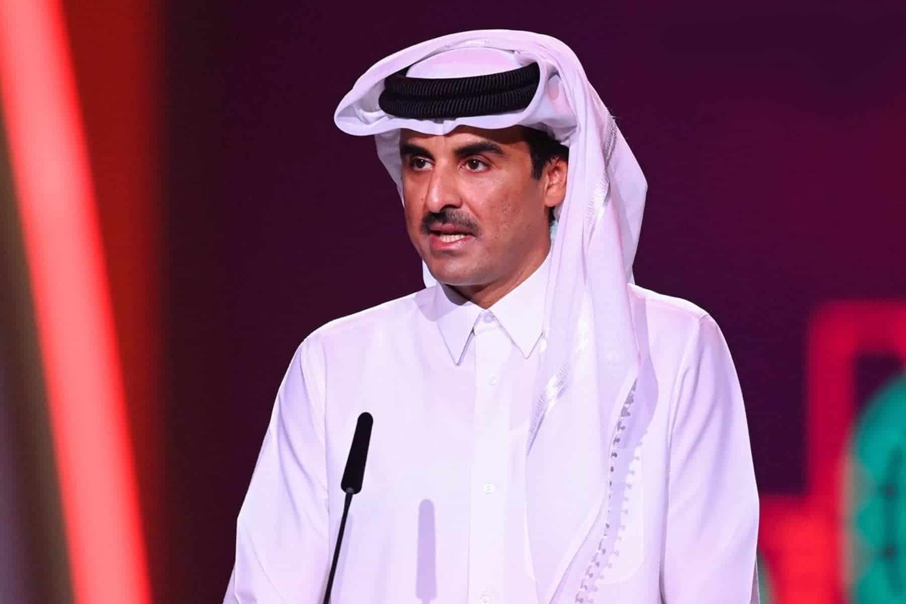 أمير قطر يكشف عن خطة “الاستقبال” في كأس العالم (فيديو) أمير قطر watanserb.com