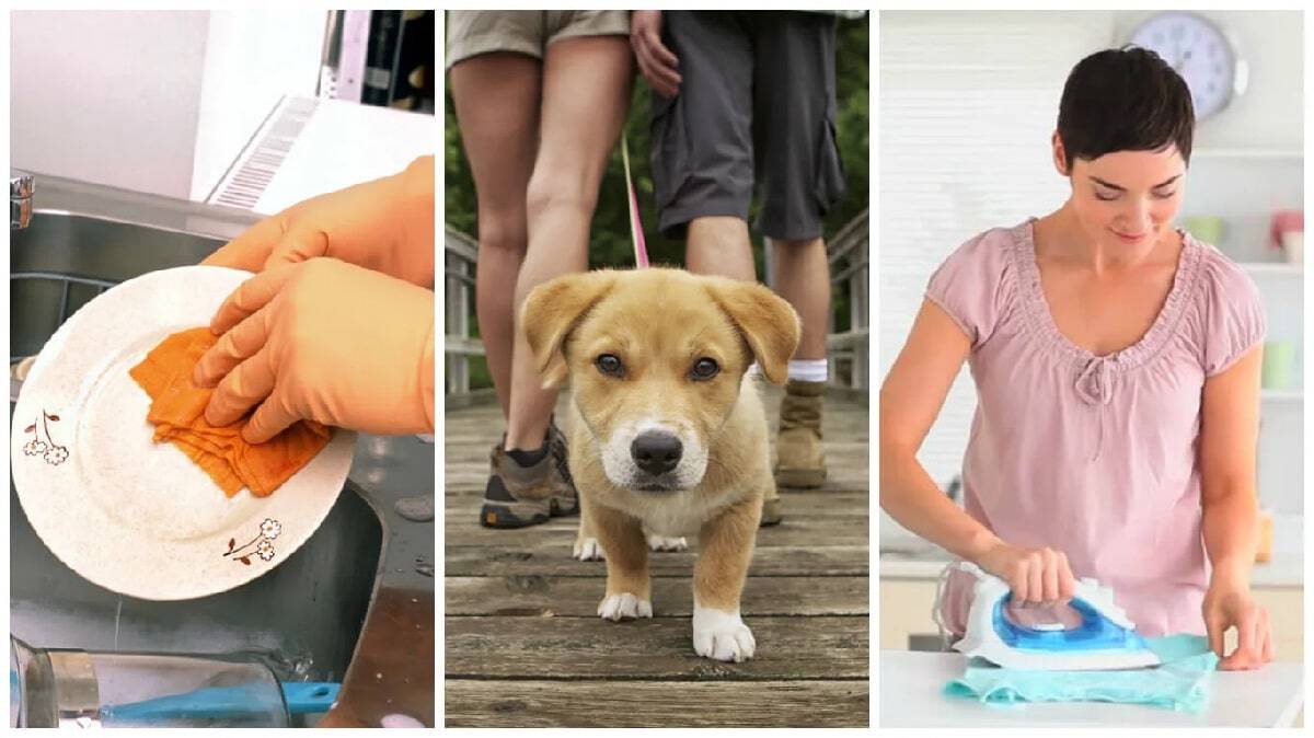 الطبخ والمشي وتنظيف يساعد على حرق السعرات الحرارية