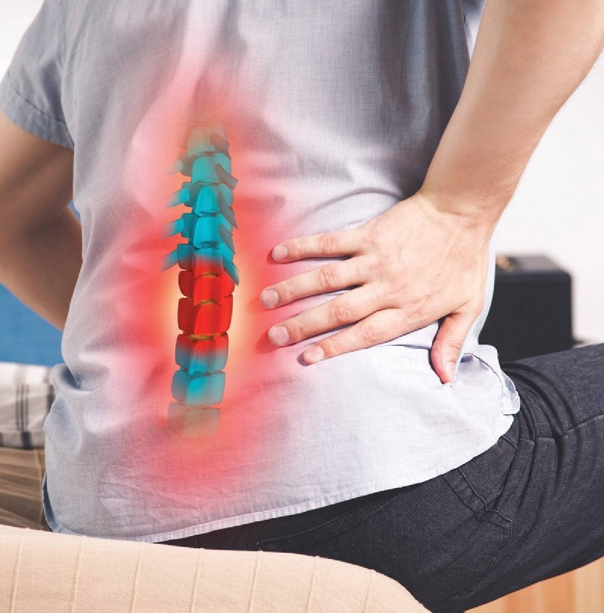 العصب المنضغط يسبب آلام في مواضع مختلفة من الجسم