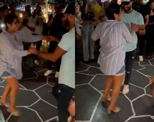 شيرين عبدالوهاب ترقص “السالسا” بالـ”هوت شورت”مع شاب في سهرة خاصة! (فيديو) الشاب الذي راقص شيرين عبدالوهاب يكشف مفاجأة حول علاقتهما (شاهد) watanserb.com