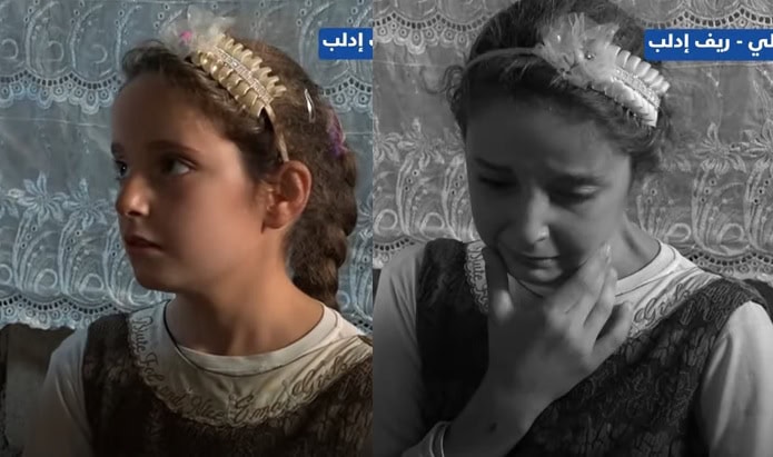 فيديو مؤثر لطفلة سورية يُبكي مواقع التواصل طفلة سورية watanserb.com