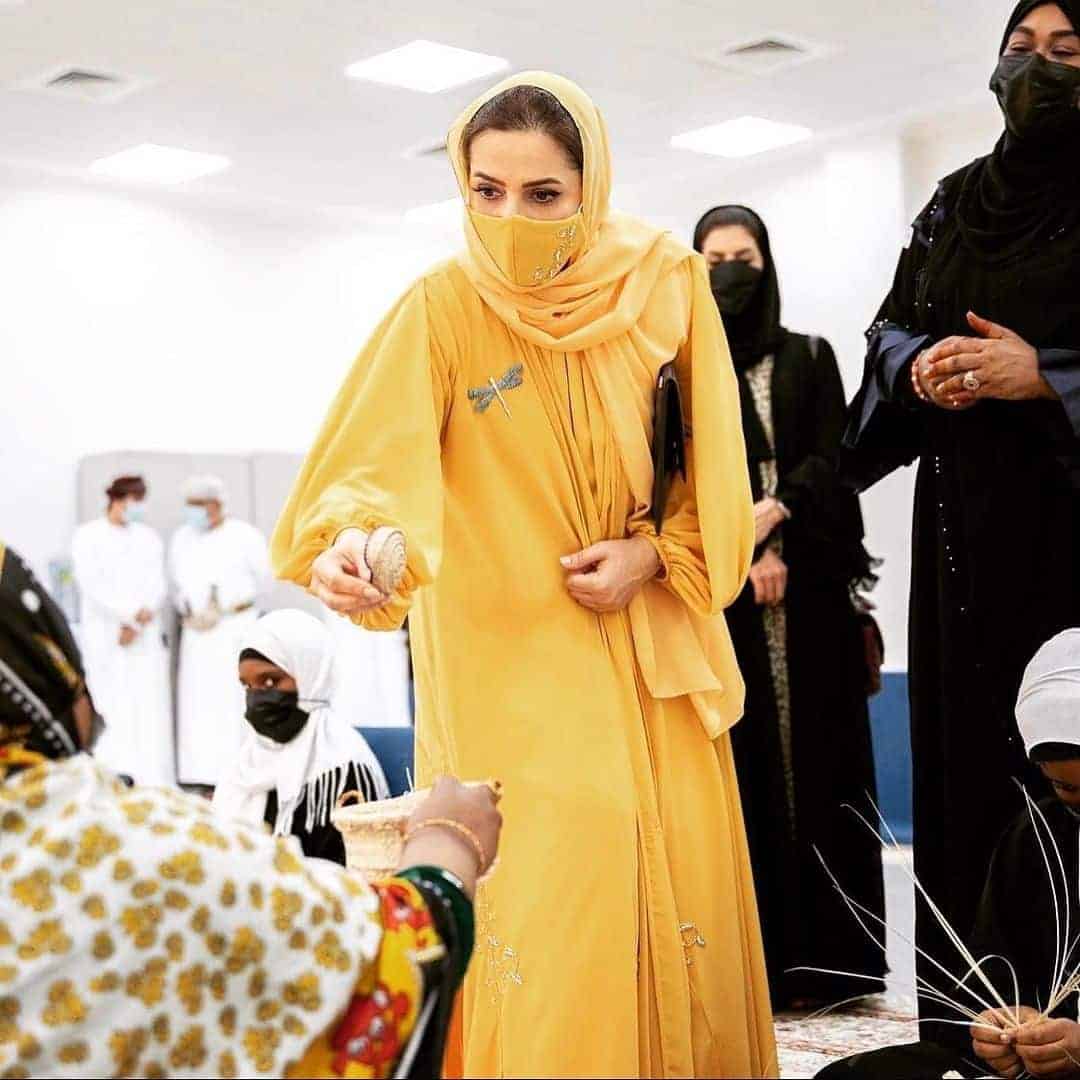 زوجة سلطان عمان 