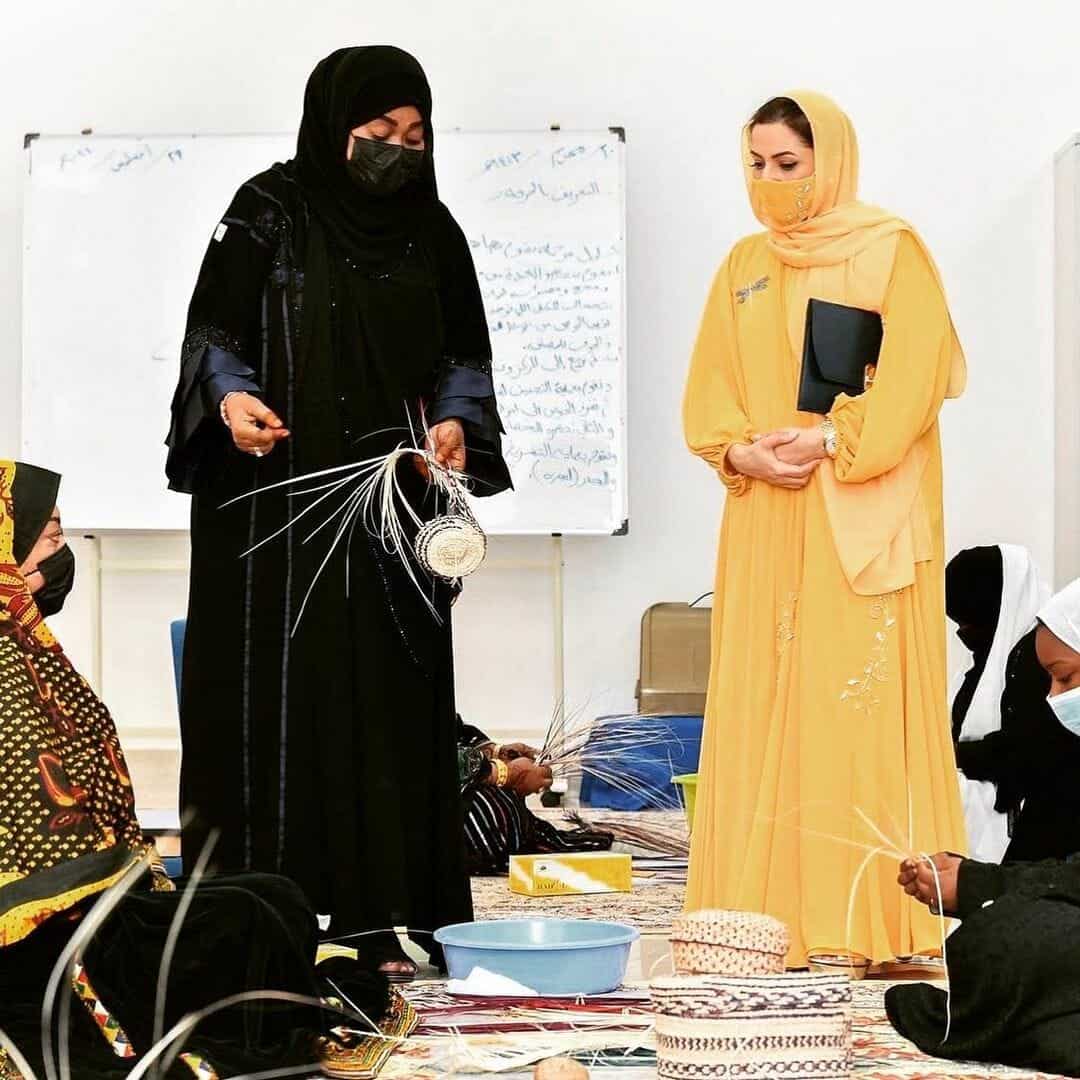 زوجة سلطان عمان 