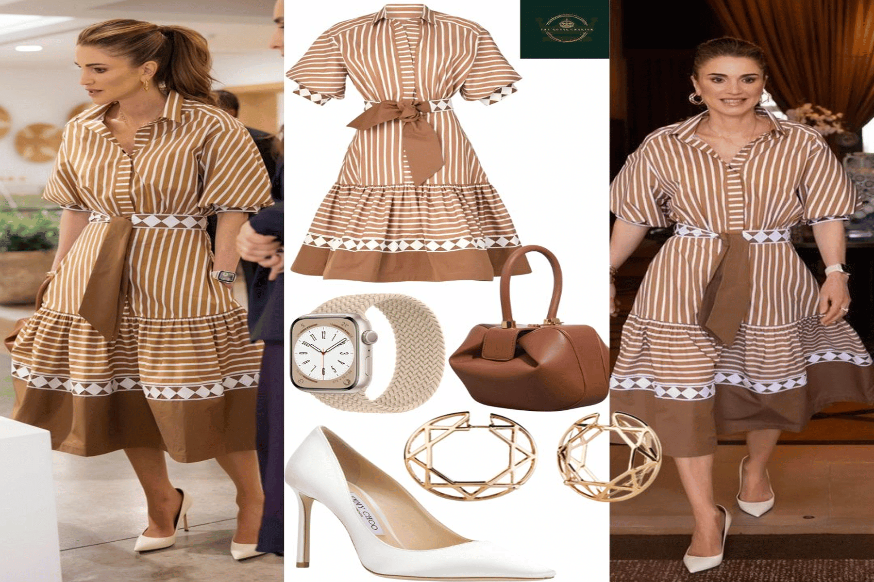 الملكة رانيا العبدالله.. إطلالة جديدة في وداع ملكة السويد بسعر صادم جدا!!(شاهد) الملكة رانيا watanserb.com