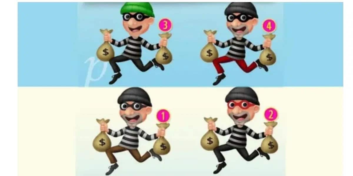 انظر جيّدا لهذه الصورة حتى تتمكّن من معرفة اللص