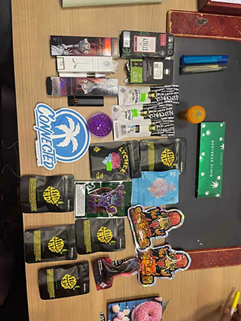 المخدرات المضبوطة مع منة شلبي