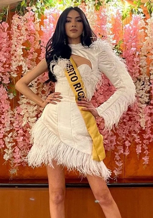 زواج ملكة جمال الأرجنتين وبورتوريكو 