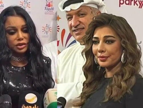 الفنانة هيفاء هبي والفنانة اصالة 