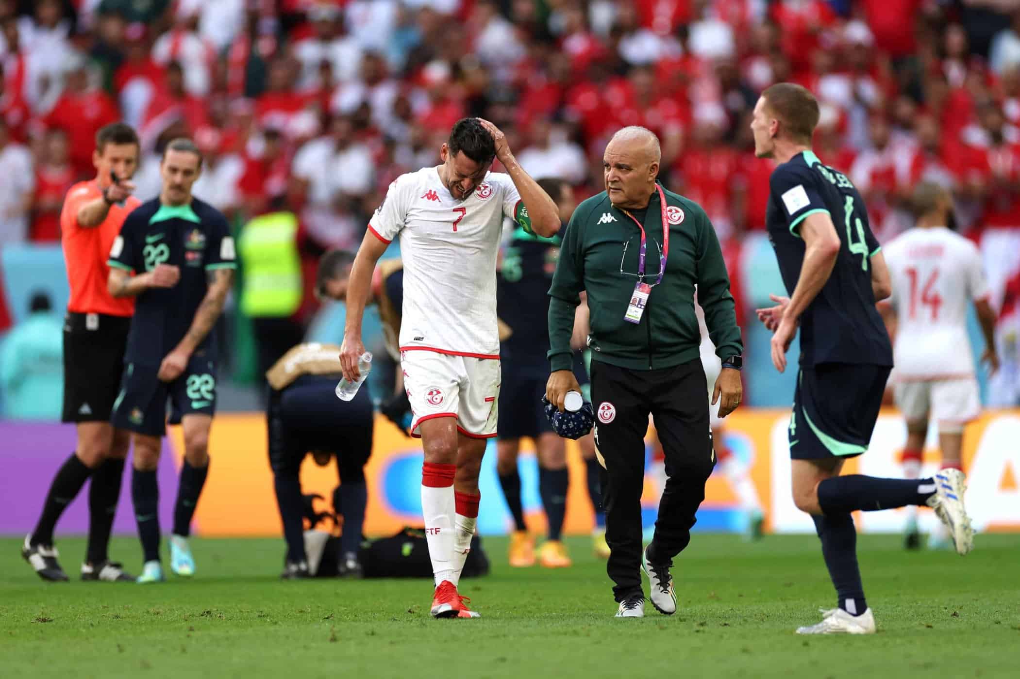 تونس تتلقى الخسارة أمام أستراليا في كأس العالم 2022 watanserb.com