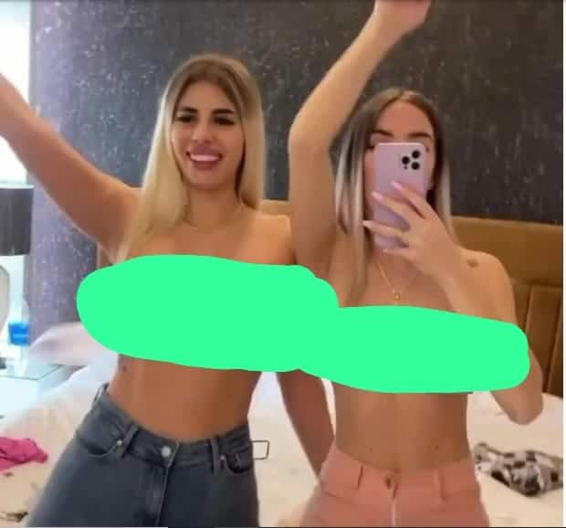 مشجعات أرجنتينيات عاريات في قطر