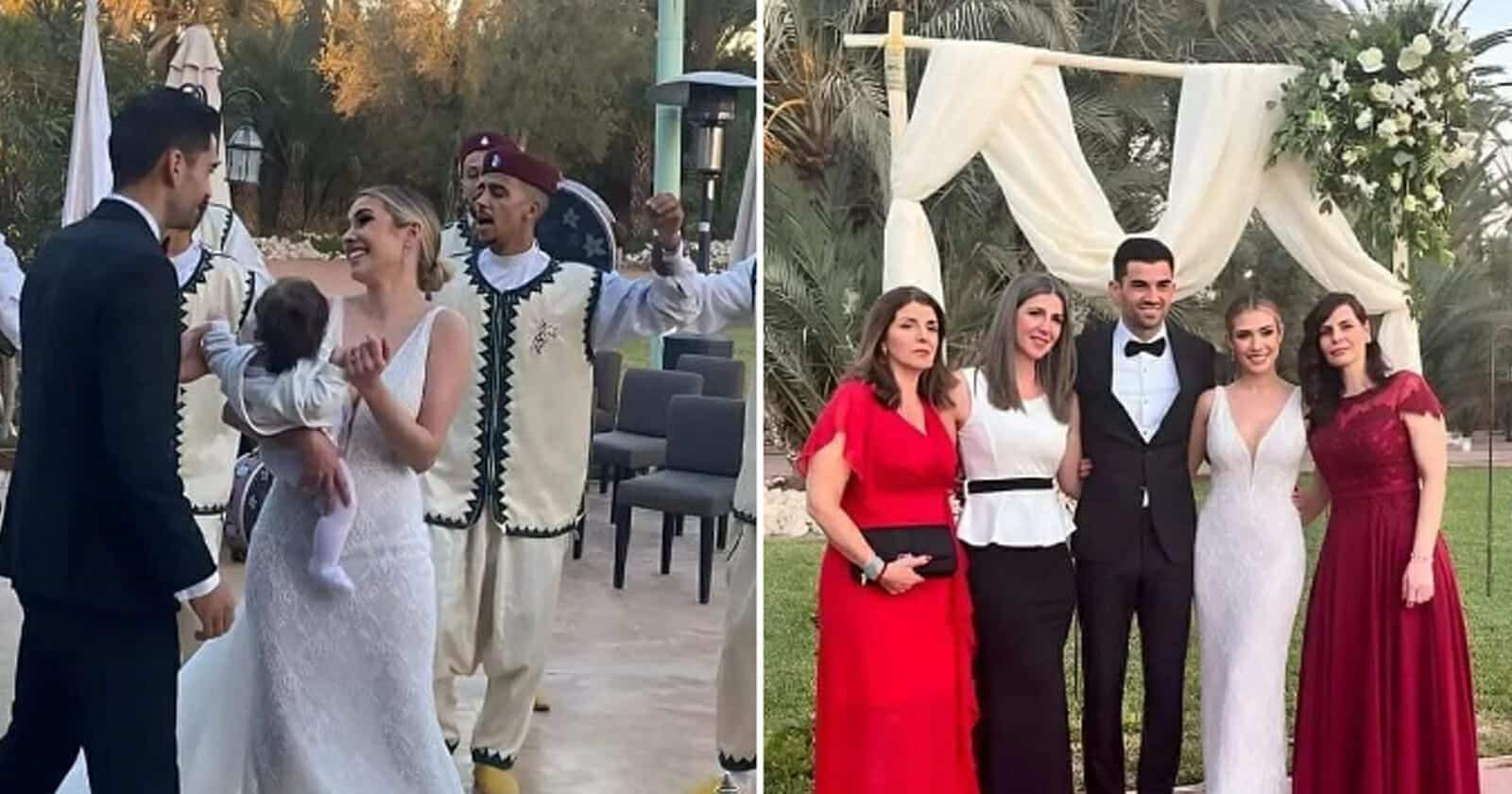 ابن زين الدين زيدان يتزوج ملكة جمال في المغرب.. من هي؟ (شاهد) ابن زين الدين زيدان watanserb.com