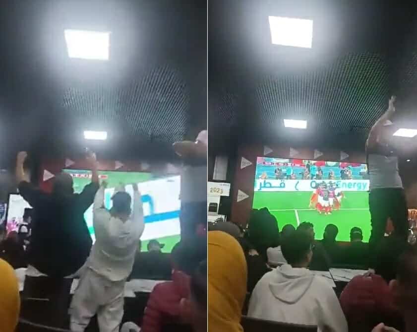 جزائريون يحتفلون بفوز فرنسا على المغرب.. فيديو أثار الجدل تشجيع الجزائريين للمنتخب الفرنسي watanserb.com