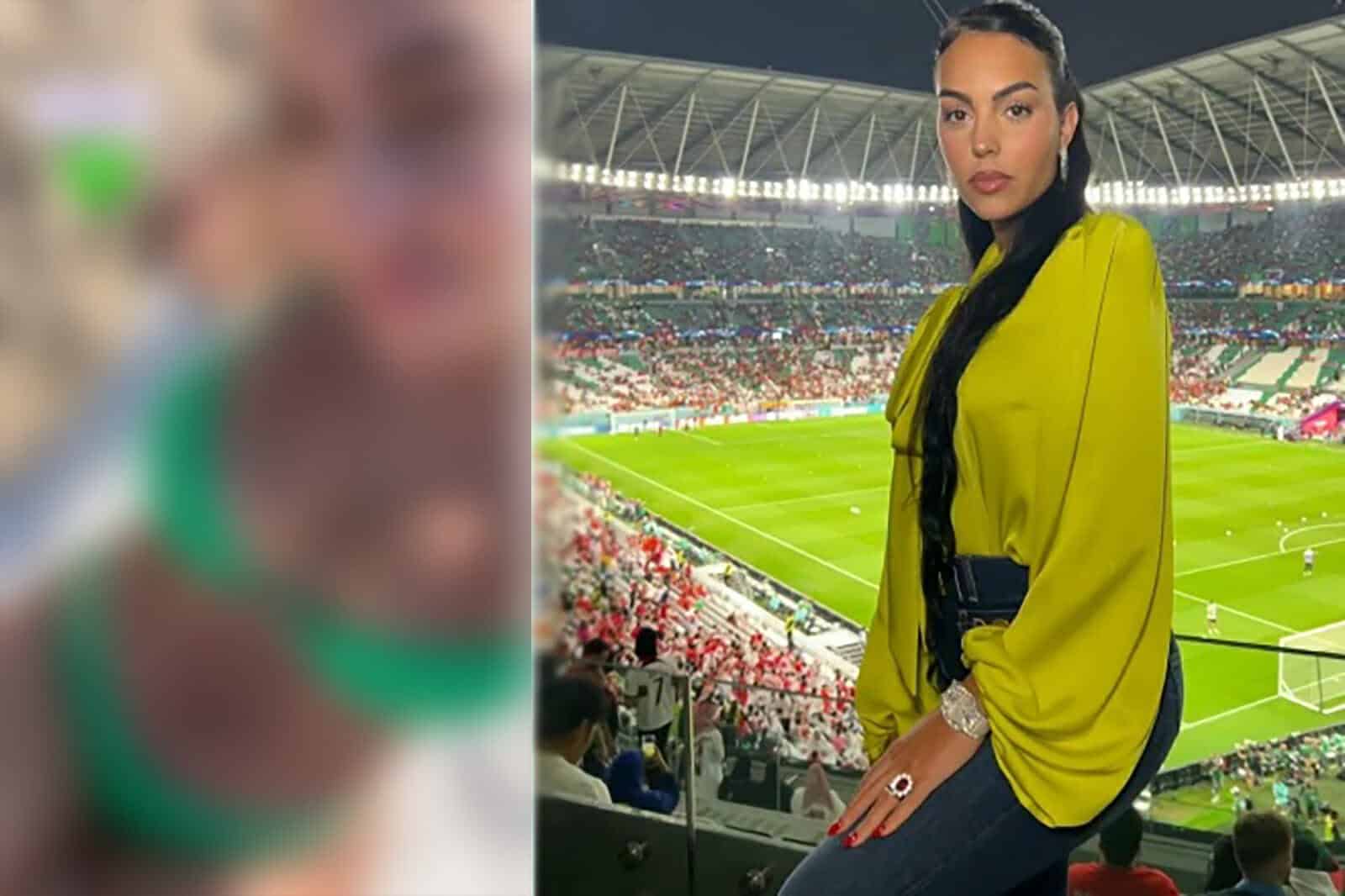 جورجينا رودريغيز بالبيكيني “الأخضر” في قطر.. رسالة للسعودية أم ماذا؟ صديقة كريستيانو رونالدو في قطر watanserb.com