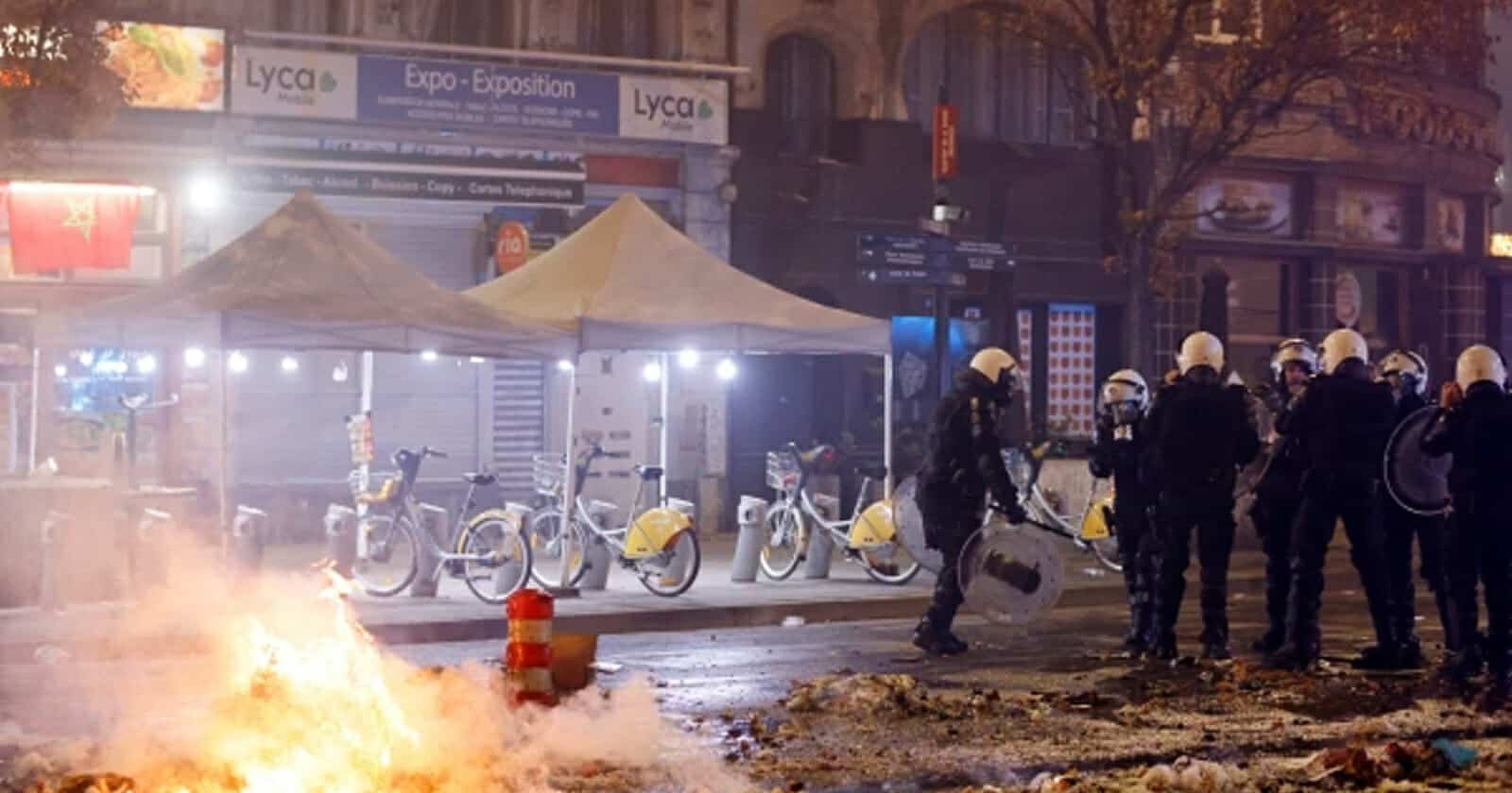 دهس وقتل مراهق مغربي في فرنسا بعد تأهل “الديوك” لنهائي كأس العالم(شاهد) دهس وقتل مراهق مغربي watanserb.com