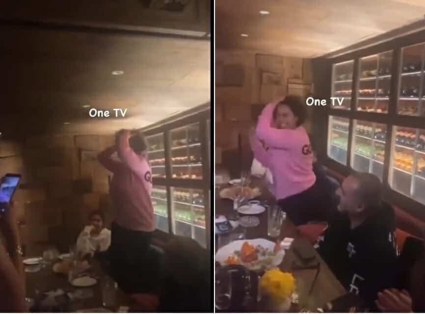 شيرين عبدالوهاب في وصلة رقص ساخنة بسهرة خاصة