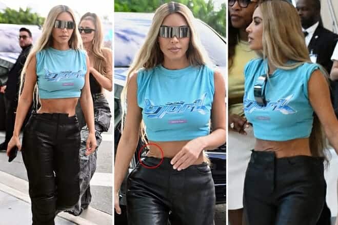 بطن كيم كارداشيان الحقيقي بدون فوتوشوب بطن كيم كارداشيان watanserb.com