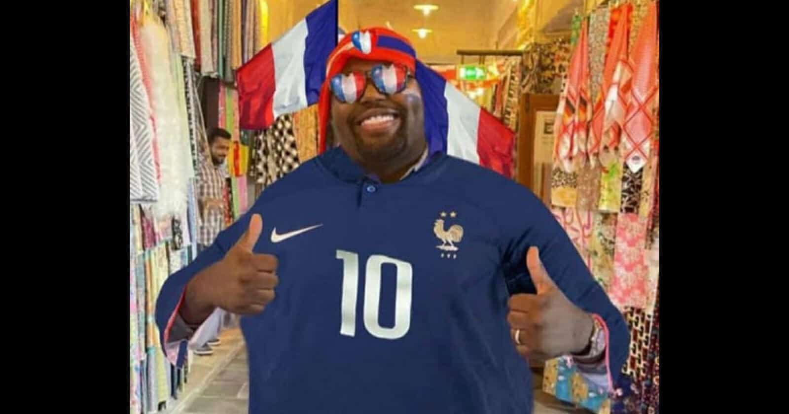 نائب سفير فرنسا بعُمان يناشد مجومبا ارتداء قميص المغرب (فيديو) نائب سفير فرنسا watanserb.com