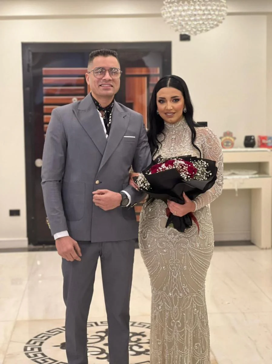 حسن شاكوش وخطيبته ريم