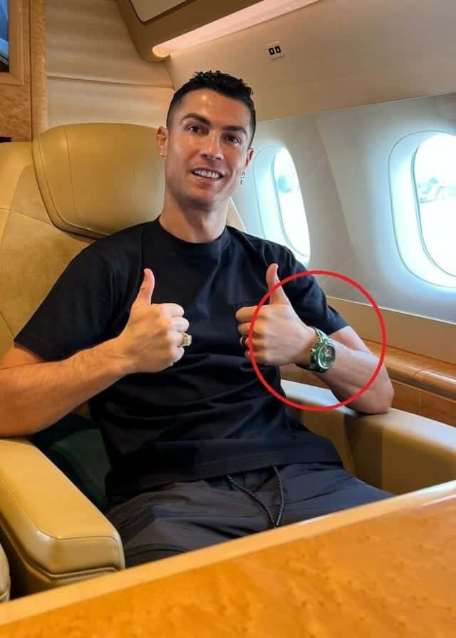 ساعة رونالدو 