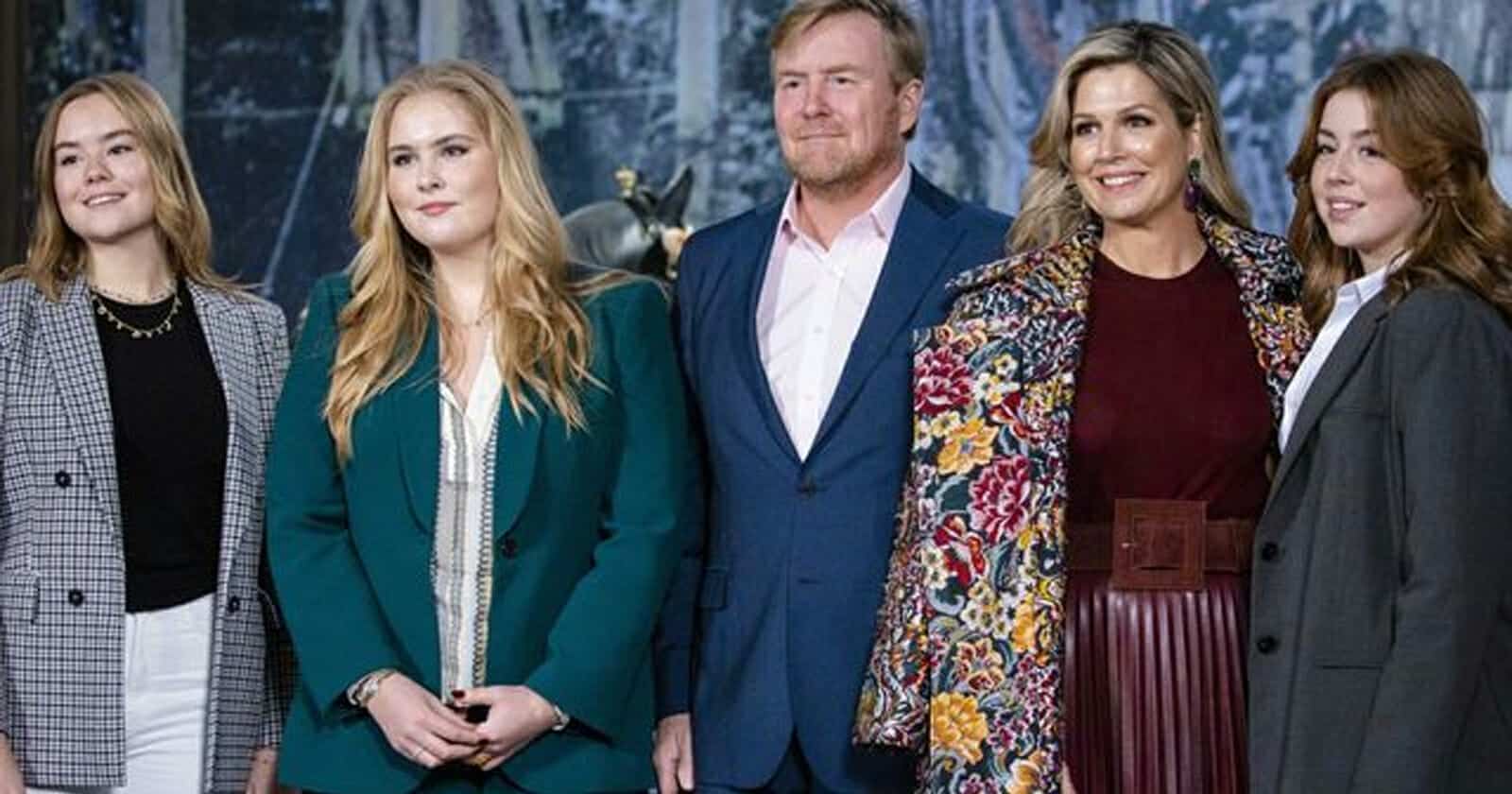 الاميرة ووالدتها حضرا برفقة فريق أمني كبير