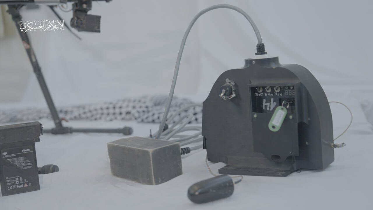 الحوامة الصهيونية التي سيطرت عليها كتائب القسام