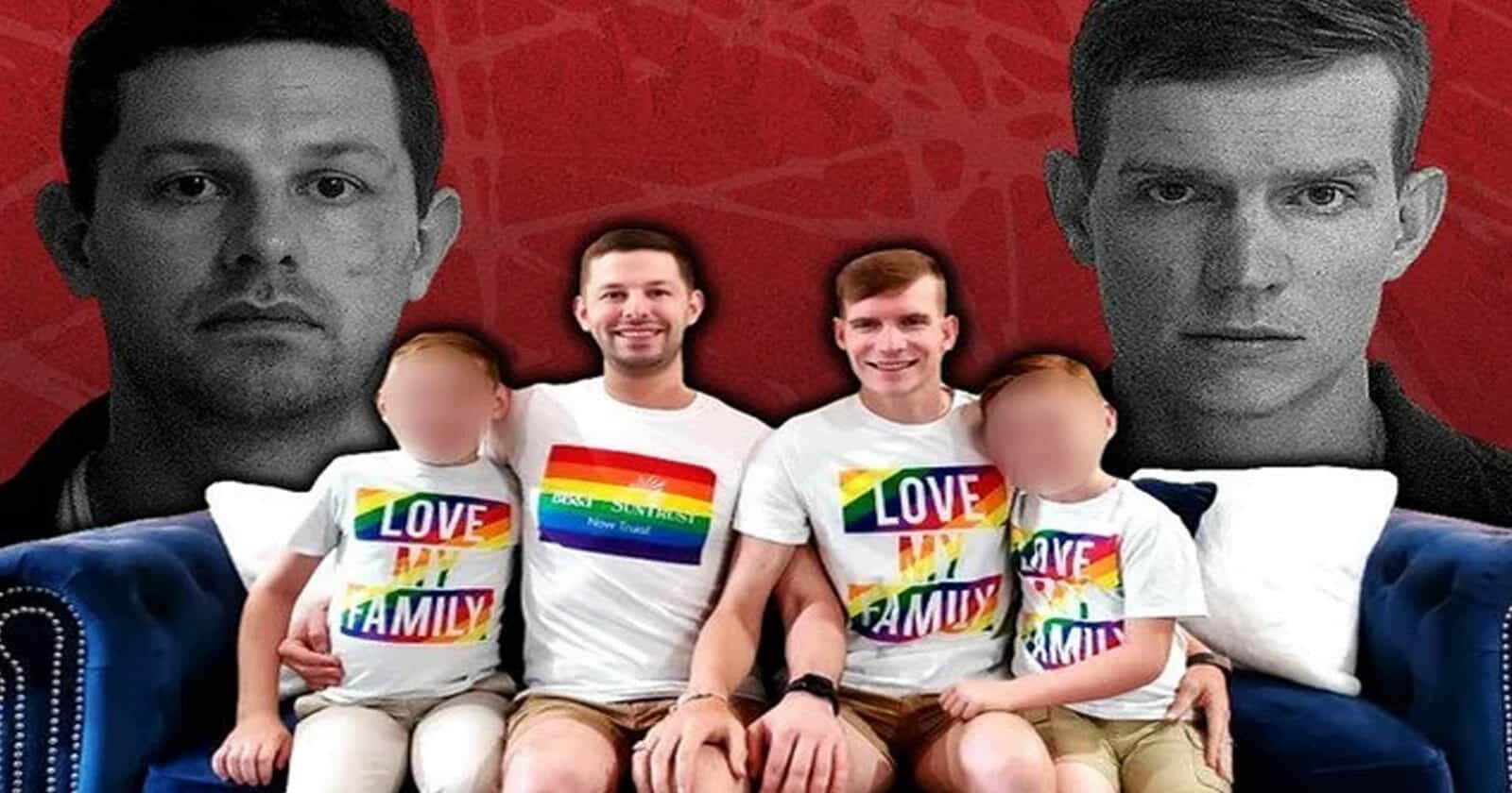 زوجان مثليان تبنيا طفلين يتيمين.. ما فعلاه بهما لا يصدق! زوجان مثليان watanserb.com