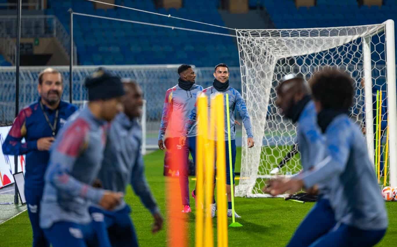 تدريبات الهلال والنصر