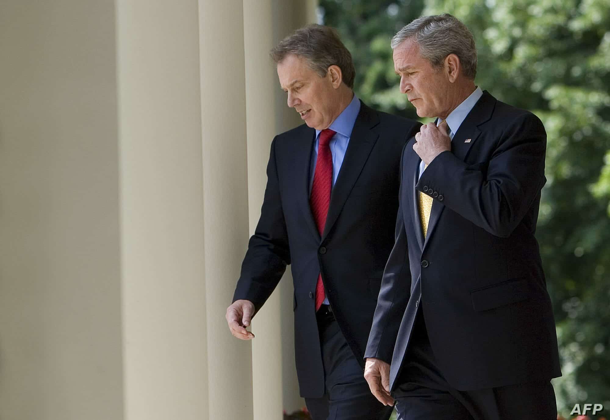 ياسر عرفات بوش