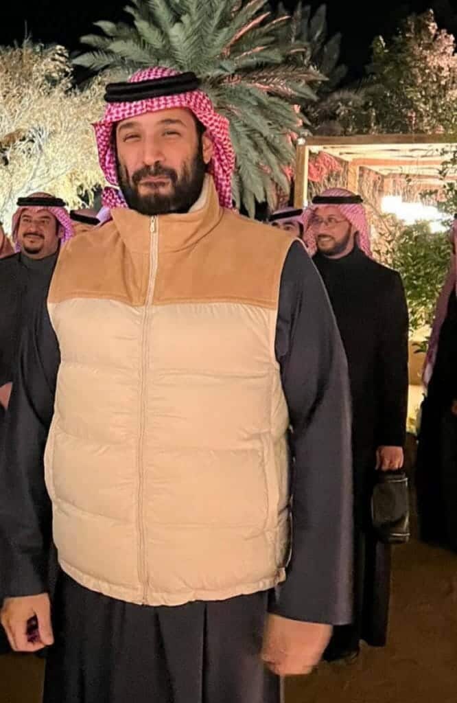 جاكيت محمد بن سلمان