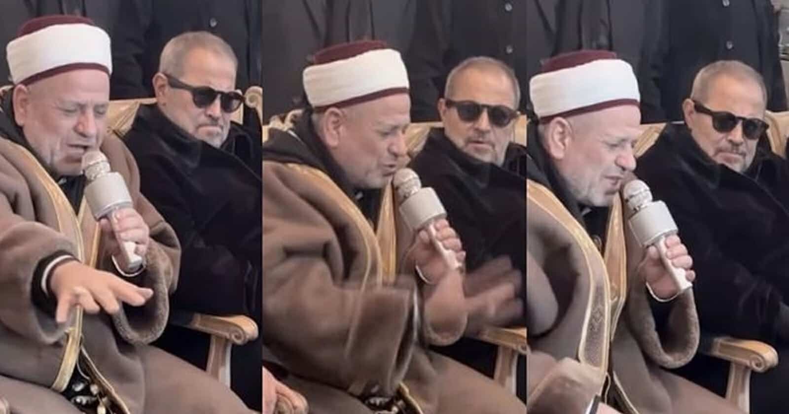 جورج وسوف يتلو القرآن ويحفظ بعضه.. تلاوة خاشعة بعزاء نجله وديع (شاهد) جورج وسوف يتلو القرآن watanserb.com