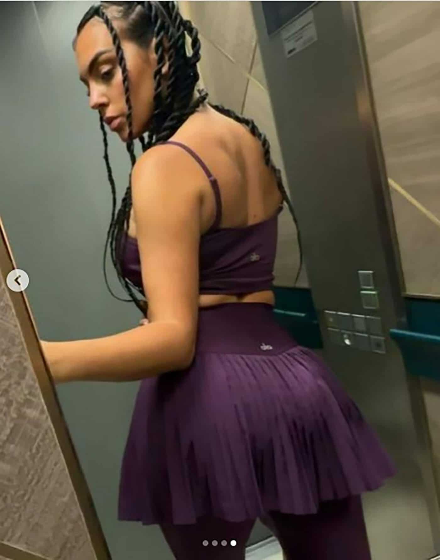 جورجينا رودريغيز في مول الرياض