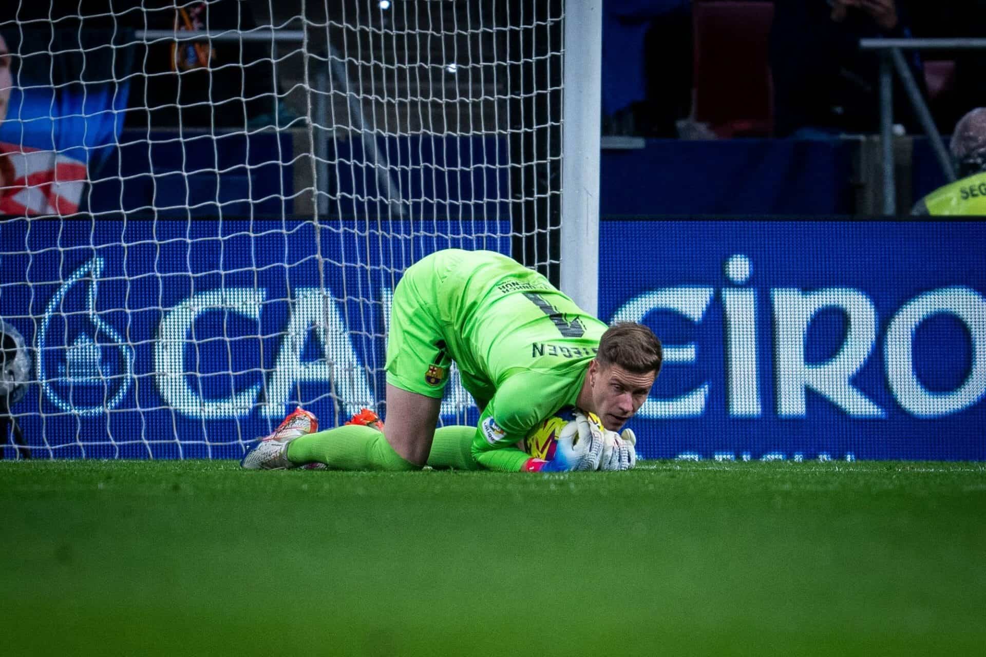 حارس مرمى برشلونة شتيغن