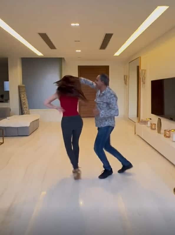 رقص نسرين طافش