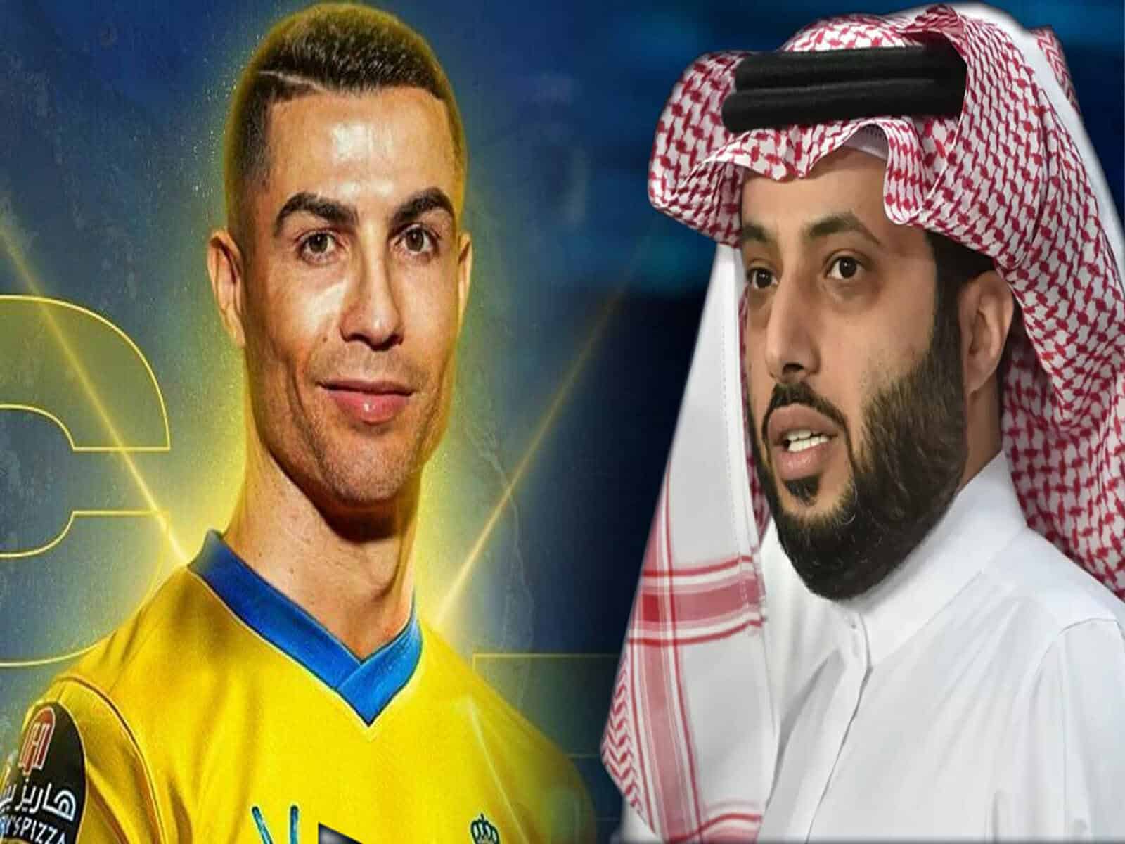 رونالدو يُحرج تركي آل الشيخ بهذا السؤال والأخير يرد عليه (فيديو) تركي آل الشيخ وسؤال رونالدو watanserb.com