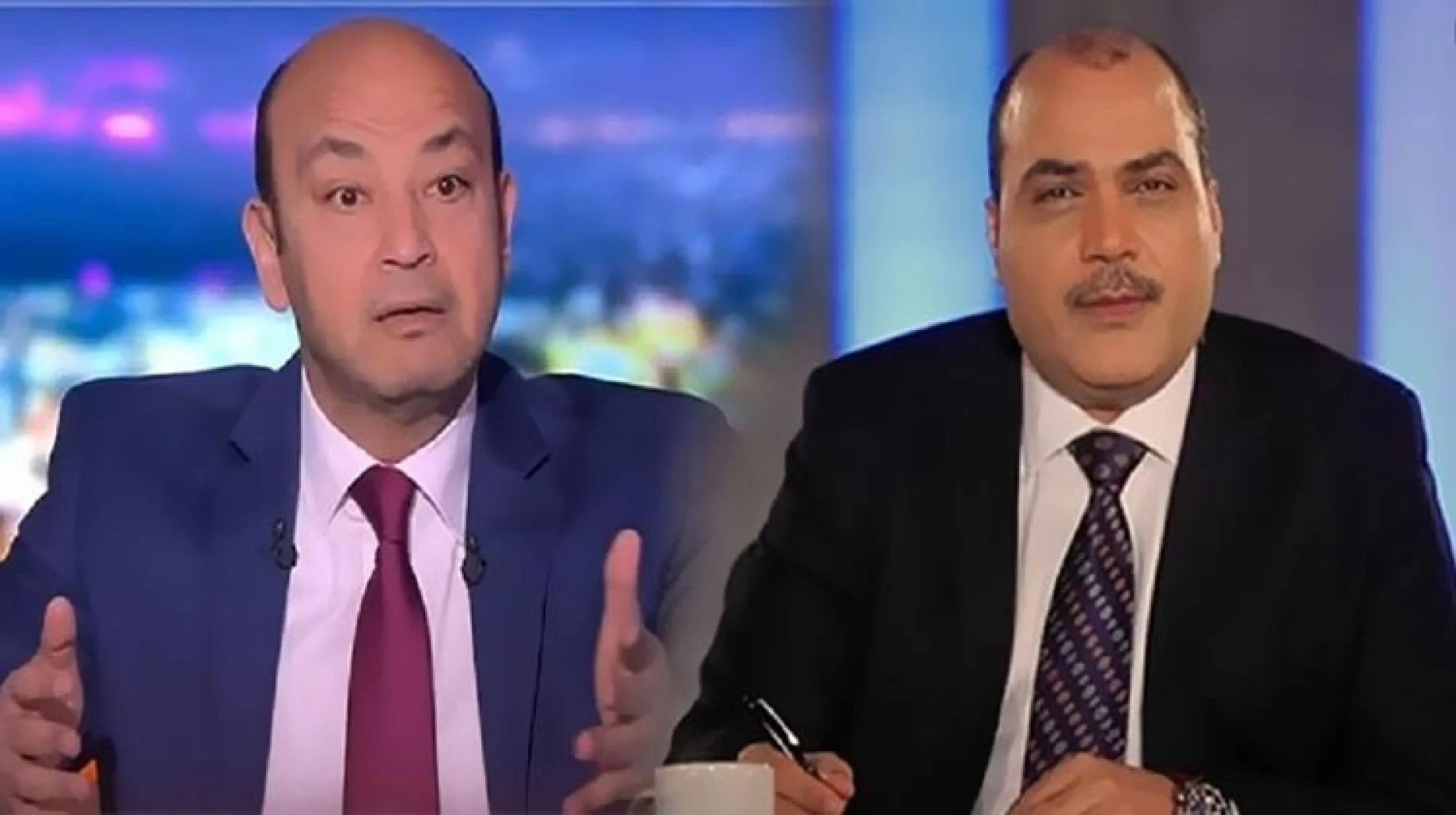 عمرو أديب نشأت الديهي