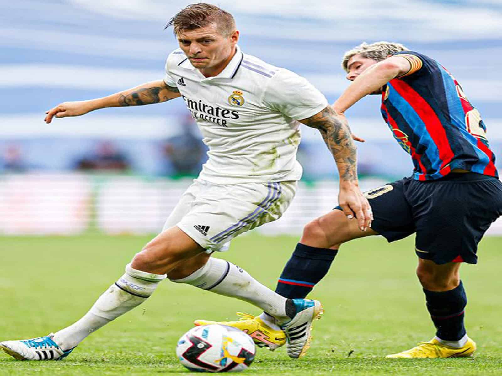 كلاسيكو برشلونة وريال مدريد