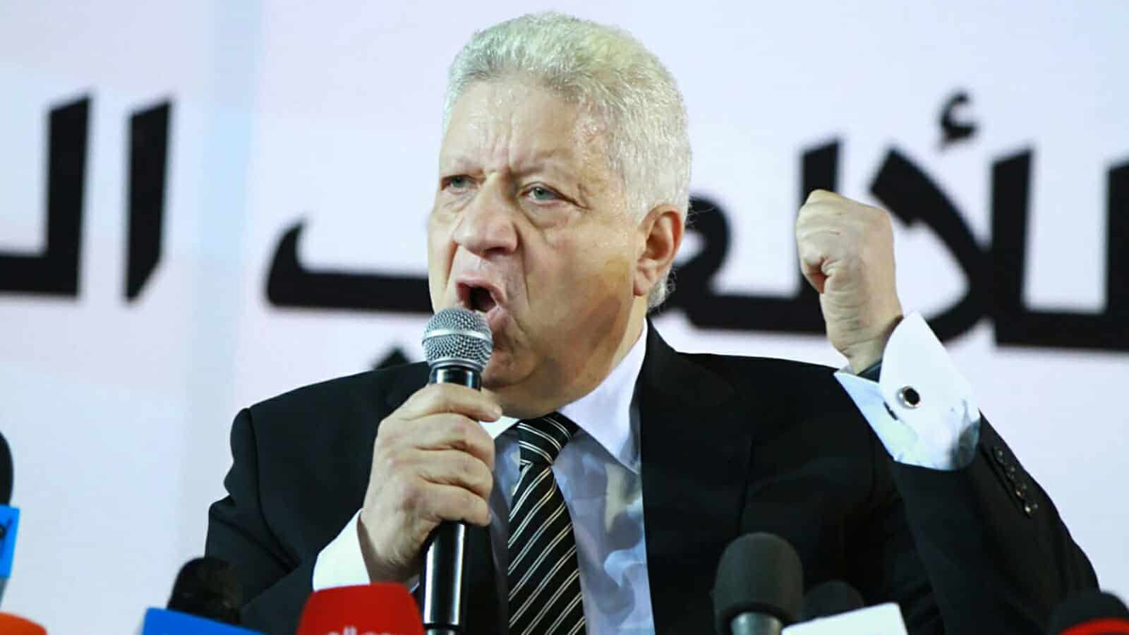 إعلامي جزائري يسب مرتضى منصور بعد تطاوله على رئيس وفاق سطيف مرتضى منصور رئيس نادي وفاق سطيف watanserb.com